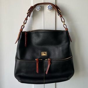 DOONEY & BOURKE Black/Brown Shoulder Bag